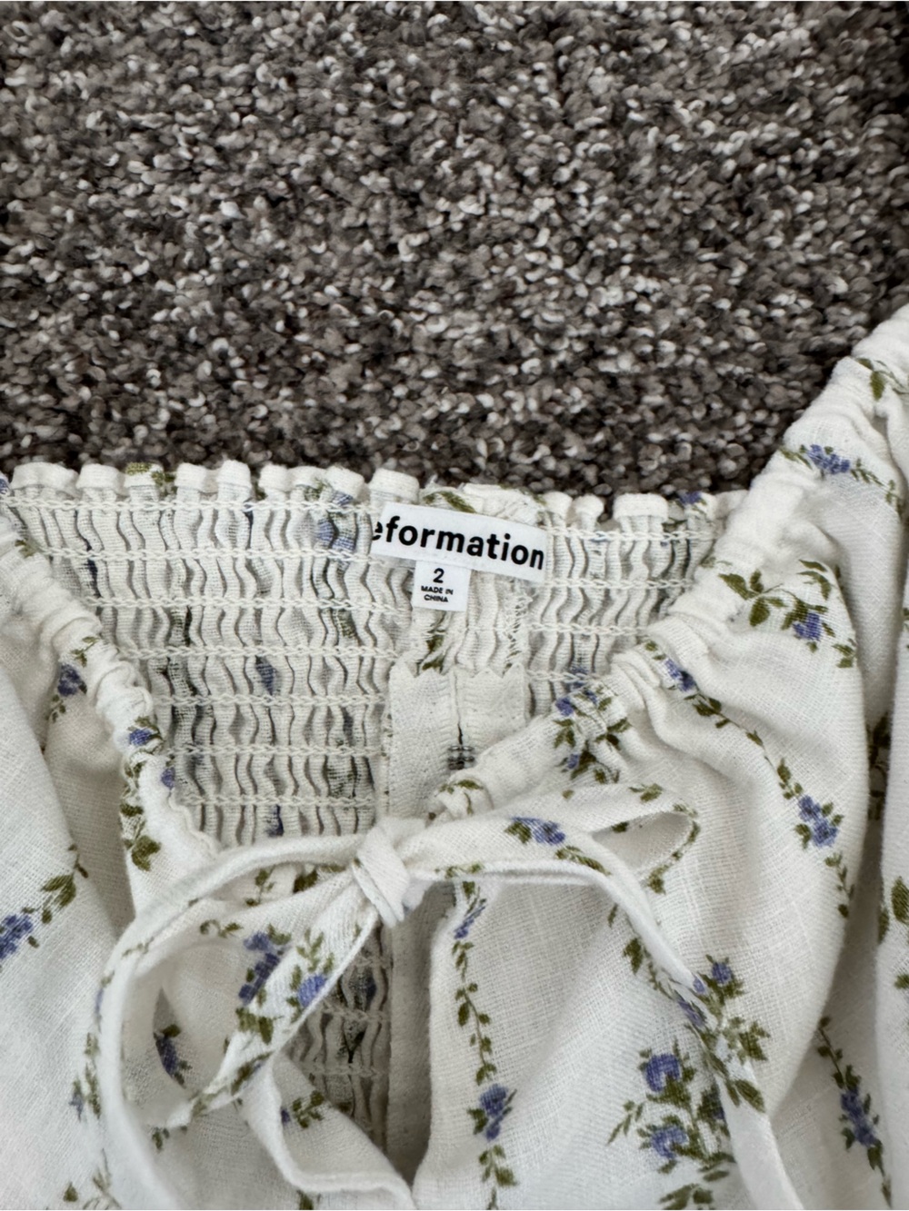 Reformation Rory Linen Top - Picture 4 of 4